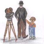 Charlie Chaplin & Kid-foto